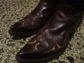 Δερμάτινες Μπότες Cowboy Sendra Cuervo 