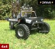 Τηλεκατευθυνόμενο παιδικά οχήματα '22 24Volt Carbon Buggy-thumb-3