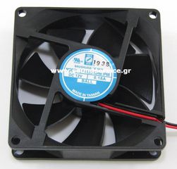 ΑΝΕΜΙΣΤΗΡΑΣ 12V DC 80x80x25mm 0.18A 2.16W 68m3/h 33dBA IP-68 ΡΟΥΛΕΜΑΝ ORION