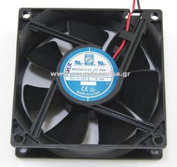 ΑΝΕΜΙΣΤΗΡΑΣ 12V DC 80x80x25mm 2-C 0.18A 2.16W 68m3/h 34dBA ORION