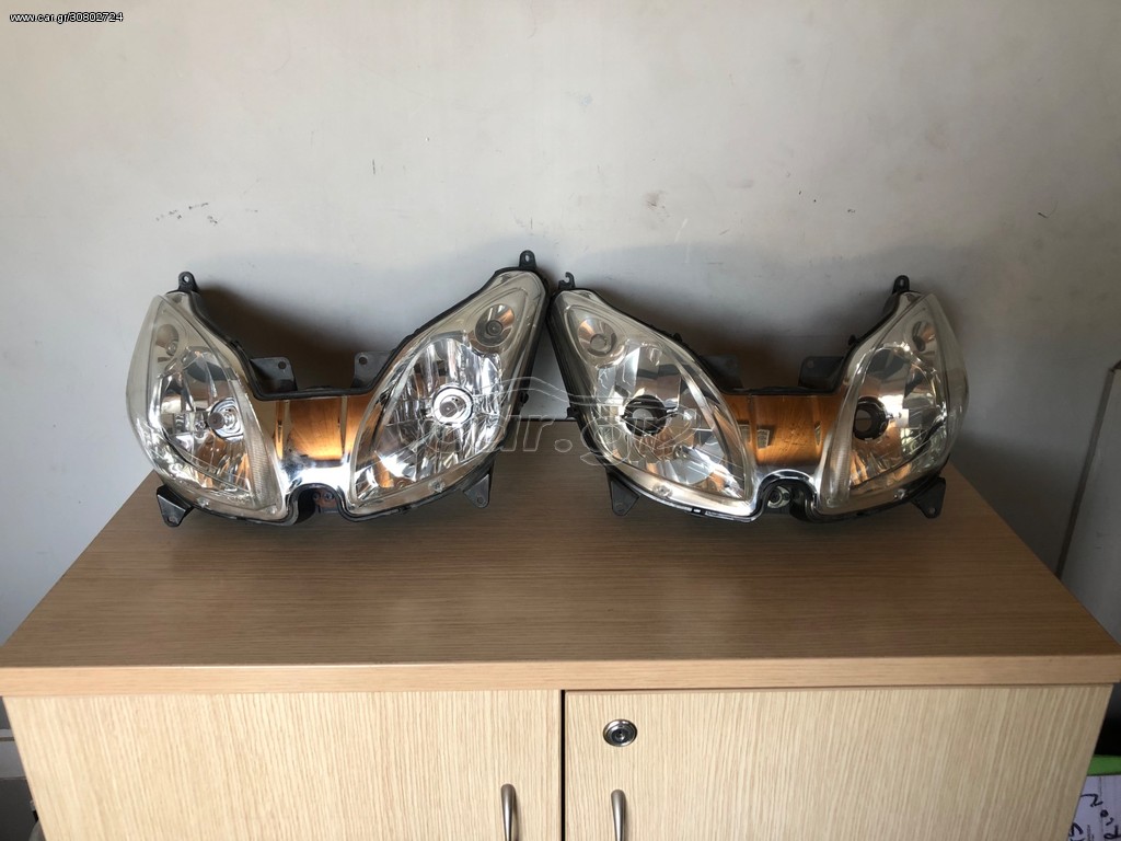 YAMAHA XMAX ΦΑΝΑΡΙΑ ΕΜΠΡΟΣ
