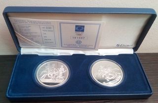 2 x 10 Euro PROOF 2004 SILVER (Β)