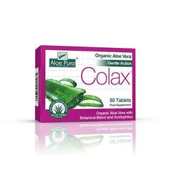 Optima Aloe Vera Colax (Colon Cleanse) 60 Tabs για τη Δυσκοιλιότητα