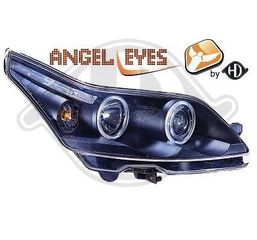 ΦΑΝΑΡΙΑ ΕΜΠΡΟΣ Headlights CITROEN C4 3/5 türig 04-09 Angel eyes