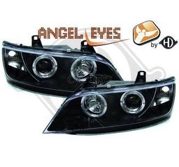 ΦΑΝΑΡΙΑ ΕΜΠΡΟΣ Headlights BMW Z3 Roadster/Coupe 95-02 Angel eyes