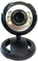 POWERTECH WEB CAMERA 1.3MP, PLUG & PLAY, BLACK - (PT-509)