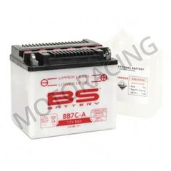 ΜΠΑΤΑΡΙΑ ΜΗΧΑΝΗΣ BS-BATTERY 12V 8Ah BB7C-A ΜΕ ΥΓΡΑ