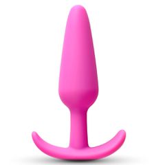 Pink Color Silicone Butt Plug Set-thumb-1