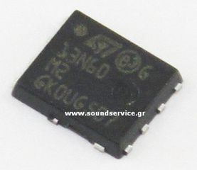 13N60-M2 PowerFLAT-5x6-8 SMD ΤΡΑΝΖΙΣΤΟΡ MOSFET N 600V 7A STL13N60M2 13N60M2