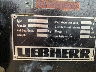 Εκσκαφέας Με Ερπύστριες Liebherr 1988 912 -thumb-3