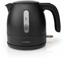 NEDIS Electric Kettle 1L 360 Rotation Black - (KAWK300EBK)