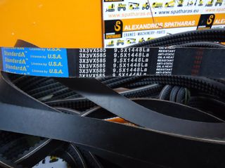 ΙΜΑΝΤΑΣ ΚΙΝΗΣΗΣ 3X3VX585 Standard V-Belt για μηχανήματα μάρκας BOBCAT S205