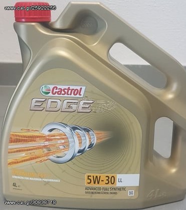 CASTROL EDGE 5W30 LL 4L