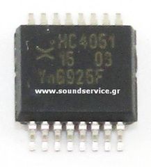 IC 74HC4051 SSOP-16 SMD ΟΛΟΚΛΗΡΩΜΕΝΟ ΚΥΚΛΩΜΑ