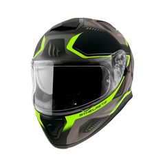 ΚΡΑΝΟΣ FULL FACE THUNDER 3 SV TURBINE C3 MATT BLACK/FLUO YELLOW| MT