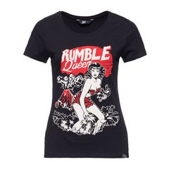 Queen Kerosin Rumble In The Jungle T-shirt black