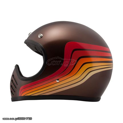 DMD WAVES SEVENTY FIVE HELMET BROWN (Fits: > size M)