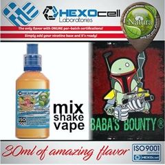 NATURA MIX SHAKE VAPE BABAS BOUNTY 30/60ML (παγωτό μπανάνα)