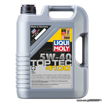  LIQUI MOLY TOP TEC 4100 5W40 5L  LM 9511