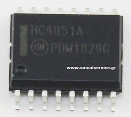IC 74HC4051 SOIC-16-WIDE SMD ΟΛΟΚΛΗΡΩΜΕΝΟ ΚΥΚΛΩΜΑ