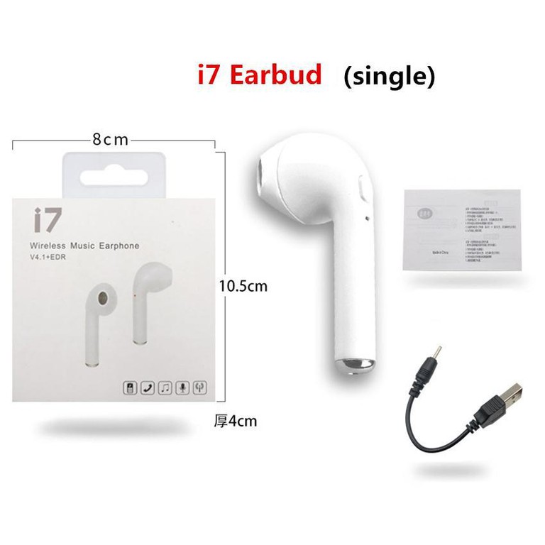 Wireless Music Earphone i7 (OEM)
