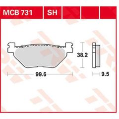 ΤΑΚΑΚΙΑ MCB731 TRW LUCAS ΓΕΡΜΑΝΙΑΣ F319/2