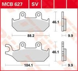 ΤΑΚΑΚΙΑ TRW LUKAS MCB627 XT600