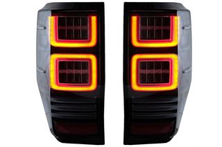 φαναρια πισω Taillights LED suitable for Ford Ranger (2012-2018) Clear with Sequential Dynamic Turning Lights www eautoshop gr