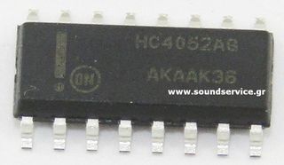 IC 74HC4052 SMD SOIC-16 ΟΛΟΚΛΗΡΩΜΕΝΟ ΚΥΚΛΩΜΑ 10×4mm