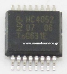 IC 74HC4052 SMD SSOP-16 ΟΛΟΚΛΗΡΩΜΕΝΟ ΚΥΚΛΩΜΑ 6.2x5.3mm