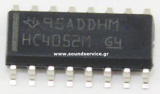 IC 74HC4052 SMD SOP-16 ΟΛΟΚΛΗΡΩΜΕΝΟ ΚΥΚΛΩΜΑ 10.3×5.3mm