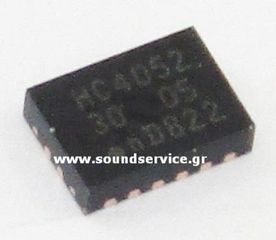 IC 74HC4052 SMD DHVQFN-16 ΟΛΟΚΛΗΡΩΜΕΝΟ ΚΥΚΛΩΜΑ 3.5x2.5mm