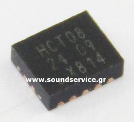 IC 74HCT08 SMD DHVQFN-14 ΟΛΟΚΛΗΡΩΜΕΝΟ ΚΥΚΛΩΜΑ 3x2.5mm