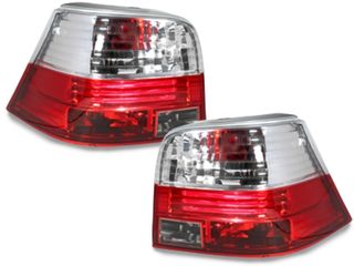 ΟΠΙΣΘΙΑ ΦΑΝΑΡΙΑ ΓΙΑ VW GOLF IV VARIANT (1J5) (RED/CRYSTAL)