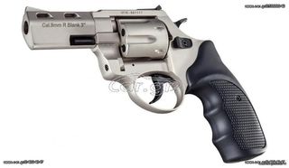 ZORAKI R2 3” REVOLVER SATIN 9mm Πιστόλι αντίγραφο starter pistol-ισχυρού κρότου Σηματοδοσίας