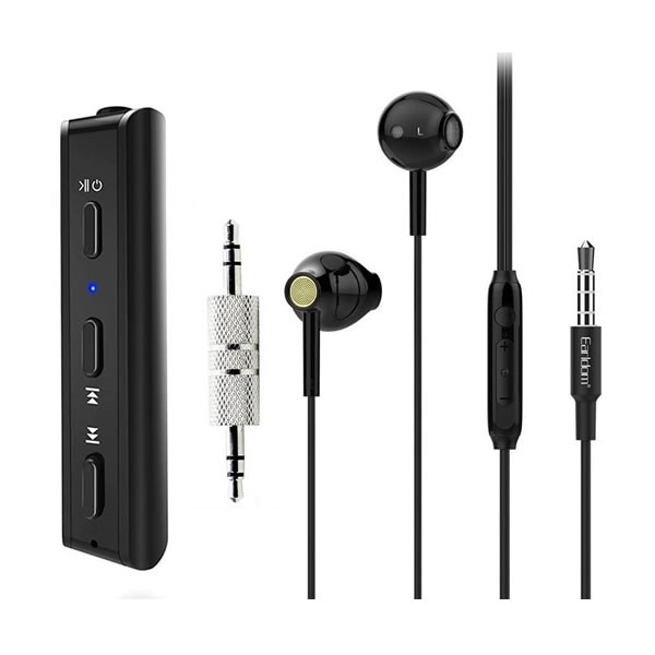 Earldom ET-M37 Ακουστικά Bluetooth και Wirelles Receiver