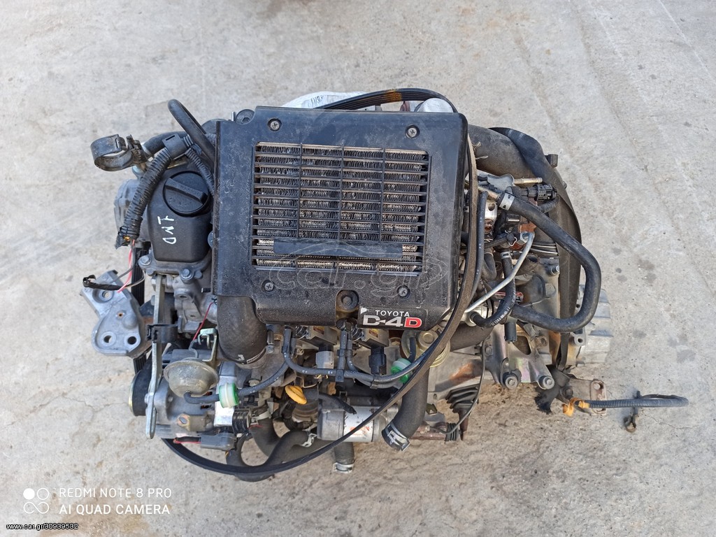 TOYOTA ΚΙΝΗΤΗΡΑΣ ΠΕΤΡΕΛΑΙΟΥ 1ND 1.4 D-4D 90PS