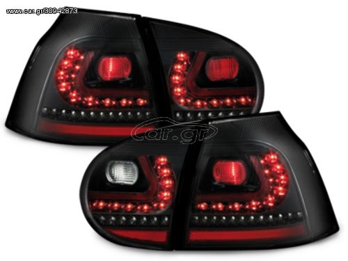 ΟΠΙΣΘΙΑ LED ΦΑΝΑΡΙΑ ΓΙΑ VW GOLF V HATCHBACK (1K1) (BLACK)