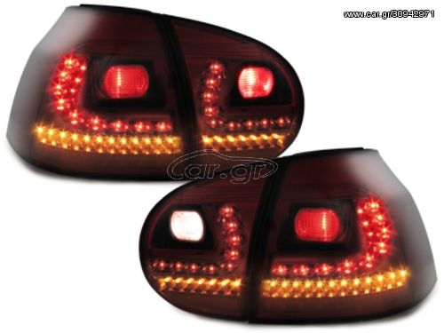 ΟΠΙΣΘΙΑ LED ΦΑΝΑΡΙΑ ΓΙΑ VW GOLF V HATCHBACK (1K1) (RED/SMOKE)