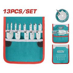 Τρυπάνια φτερού TOTAL σετ 13 τεμαχίων( TACSD70131 )