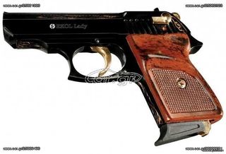 EKOL LADY BLACK GOLD 9mm Πιστόλι αντίγραφο starter pistol-ισχυρού κρότου Σηματοδοσίας