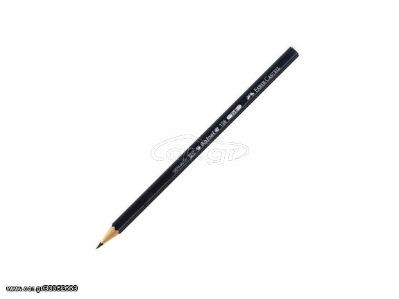 Μολύβι γραφίτη Faber Castell FABER 138 "Β" Ν.113801 (Μαύρο)