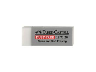 Γόμα λευκή για μολύβι FABER-CASTELL dust free vinly (187120)