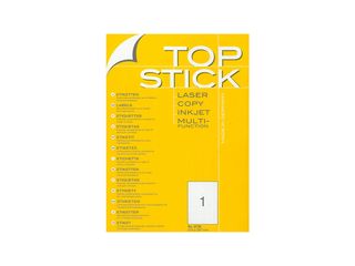 Ετικέτες αυτοκόλλητες TOPSTICK No8720 (210x297mm) (Λευκό)