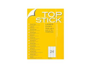 Ετικέτες αυτοκόλλητες TOPSTICK No8706 (70x37mm) (Λευκό)