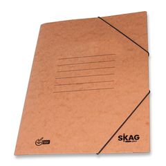 Φάκελος Skag Systems με Αυτιά και Λάστιχο Πρεσπάν 25x35cm ταμπά