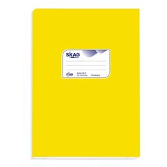 Τετράδιο Skag "Διεθνές" Χρωματιστό Ριγέ 50 Φύλλων 17x25 Κίτρινο (214148) (Κίτρινο)
