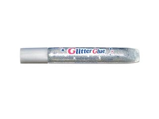 Χρυσόσκονη Amos Glue Glitter 10.5ml Silver