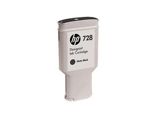 Μελάνι εκτυπωτή HP 728 300ml Matte Black (Black)