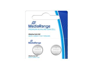 Αλκαλικές μπαταρίες MediaRange Premium Coin Cells AG13 (LR44) 1.5V  (2 τεμάχια)